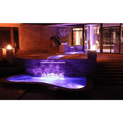 The Outdoor Plus 24" Maya GFRC Concrete Square Fire Bowl