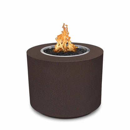The Outdoor Plus 36" Beverly Powder Coated Steel Round Fire Pit