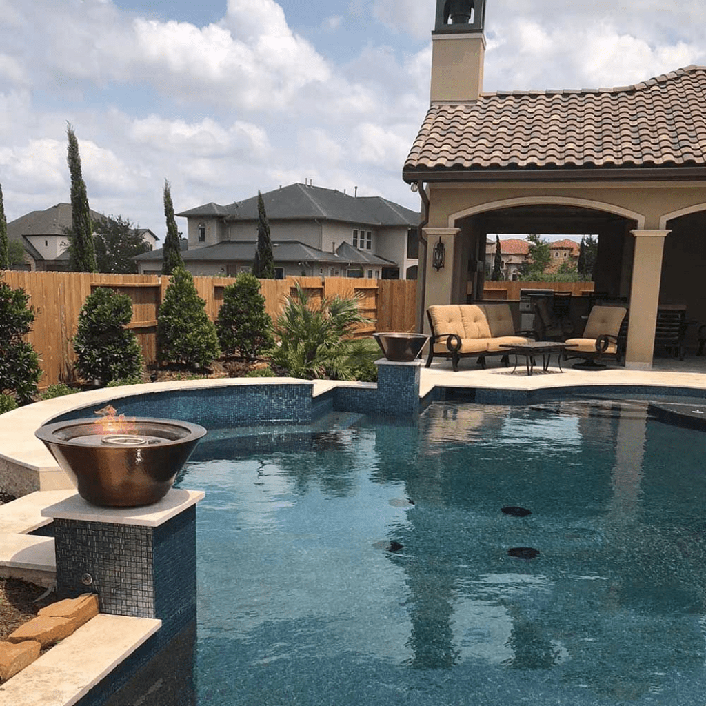 The Outdoor Plus 36" Cazo Hammered Copper Round Fire Bowl