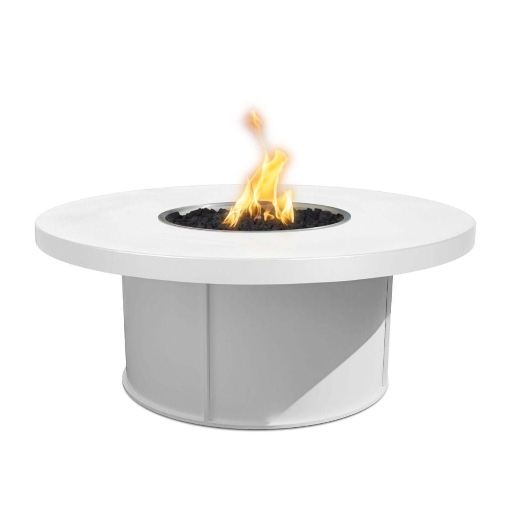 The Outdoor Plus 36" Mabel Powder Coated Steel Round Fire Pit Table
