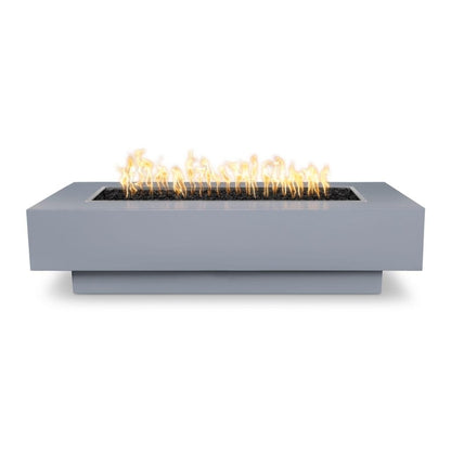 The Outdoor Plus 48" Coronado Powder Coated Steel Rectangle Fire Pit Table