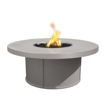 The Outdoor Plus 48" Mabel Powder Coated Steel Round Fire Pit Table