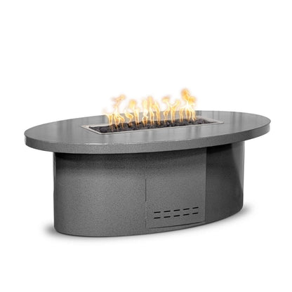 The Outdoor Plus 60" Vallejo Powder Coated Steel Rectangle Fire Pit