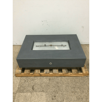 The Outdoor Plus 90" Cabo Linear GFRC Concrete Rectangle Liquid Propane Fire Pit