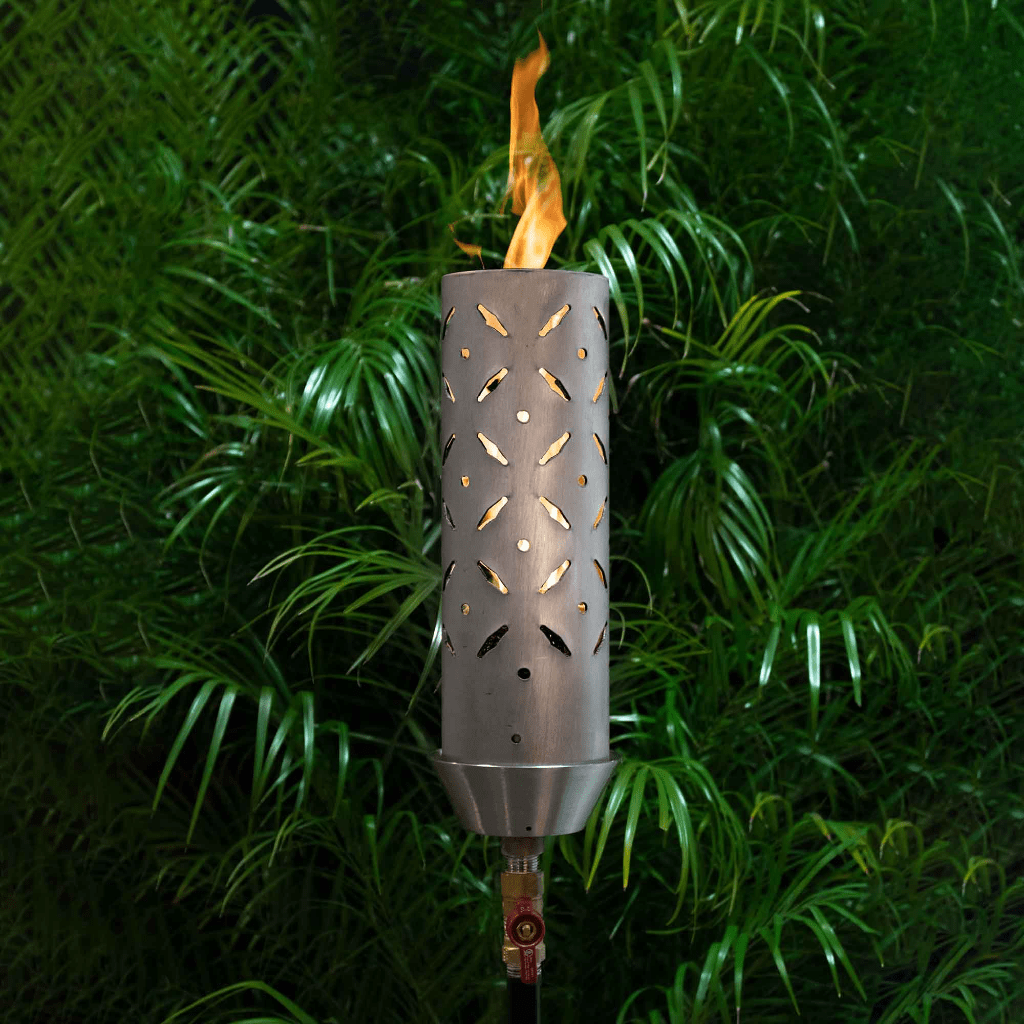 The Outdoor Plus Diamond Stainless Steel Gas Fire Torch
