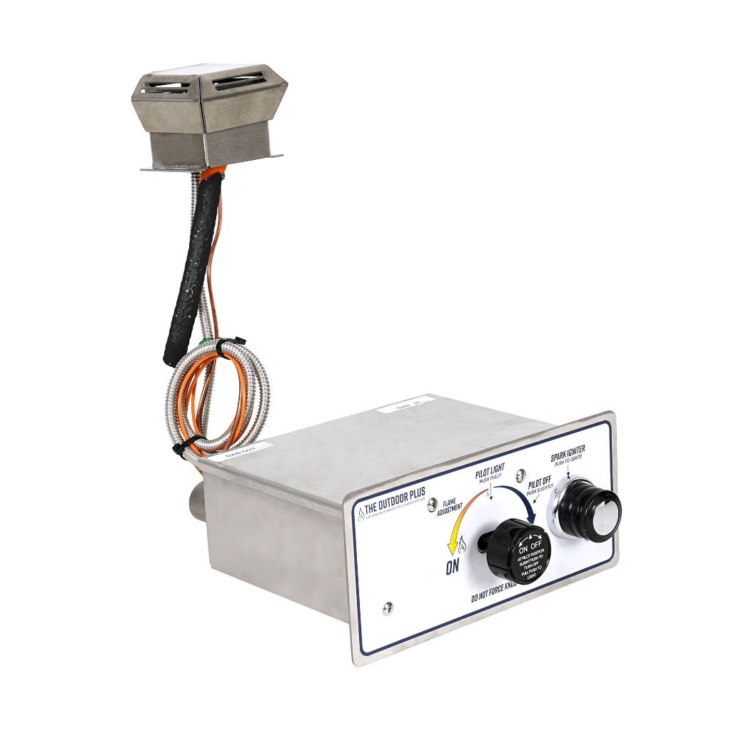 The Outdoor Plus Rectangular Flat Pan With Stainless Steel 'H' Burner