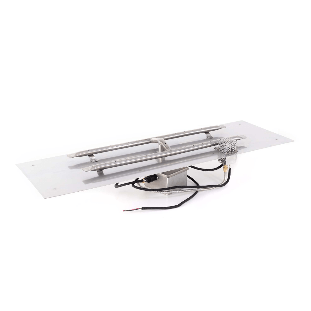 The Outdoor Plus Rectangular Flat Pan With Stainless Steel 'H' Burner