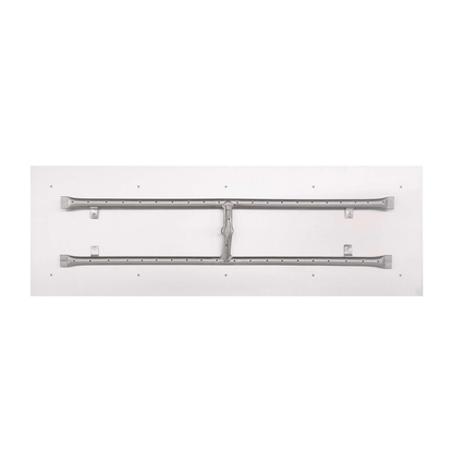 The Outdoor Plus Rectangular Flat Pan With Stainless Steel 'H' Burner