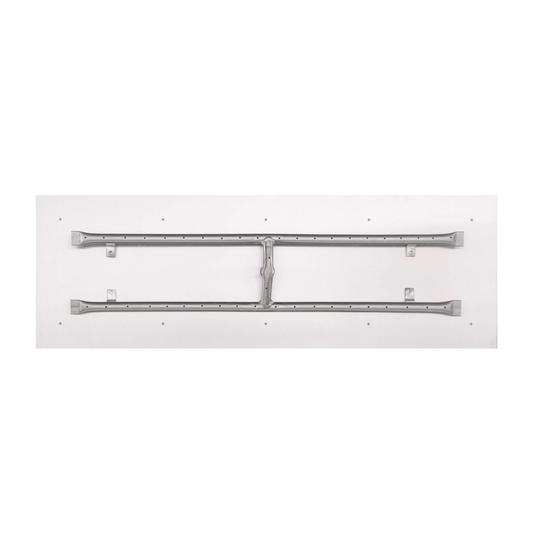 The Outdoor Plus Rectangular Flat Pan With Stainless Steel 'H' Burner