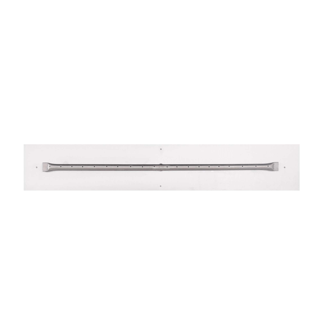The Outdoor Plus Rectangular Flat Pan With Stainless Steel Linear Burner