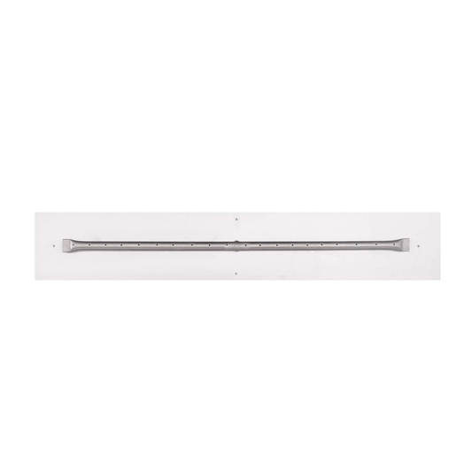 The Outdoor Plus Rectangular Flat Pan With Stainless Steel Linear Burner