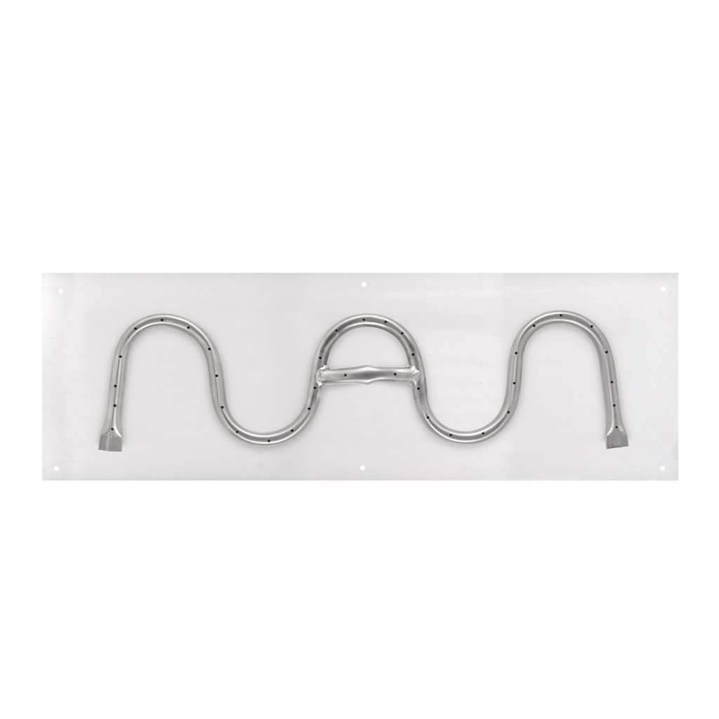 The Outdoor Plus Rectangular Flat Pan With Stainless Steel Switchback Burner