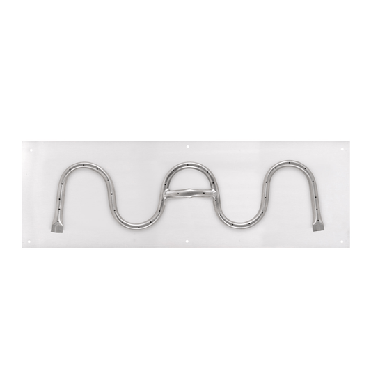 The Outdoor Plus Rectangular Flat Pan With Stainless Steel Switchback Burner