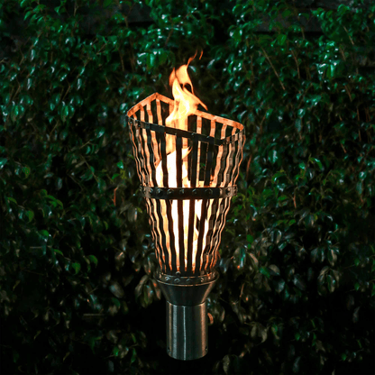 The Outdoor Plus Roman Stainless Steel Gas Fire Torch