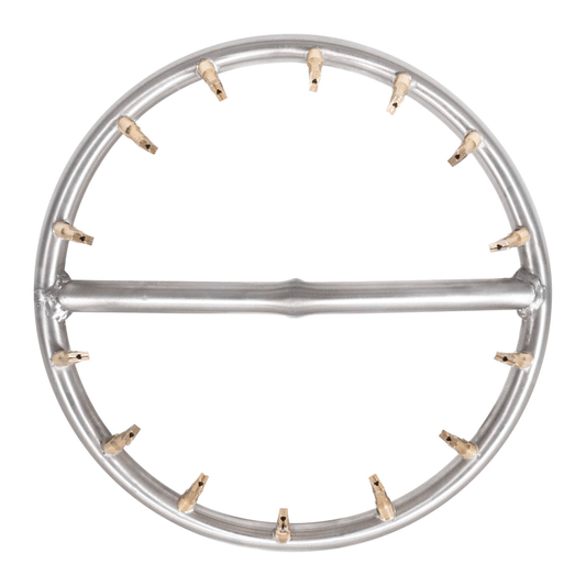 The Outdoor Plus Stainless Steel Round Bullet Burner (Burner Only)