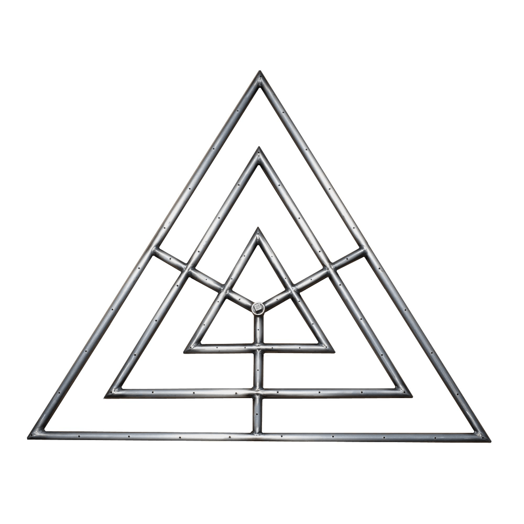 The Outdoor Plus Stainless Steel Triangle Burner (Burner Only)