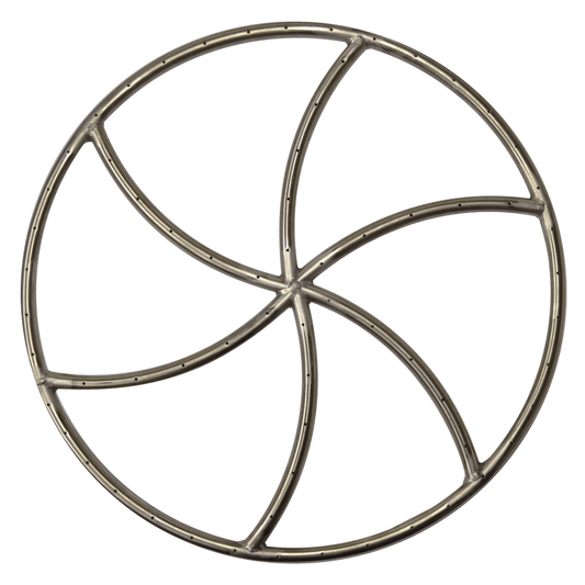 The Outdoor Plus Stainless Steel Wheel Burner (Burner Only)