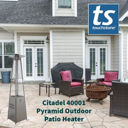 Touchstone 89" Citadel Pyramid Outdoor Propane Gas Patio Heater