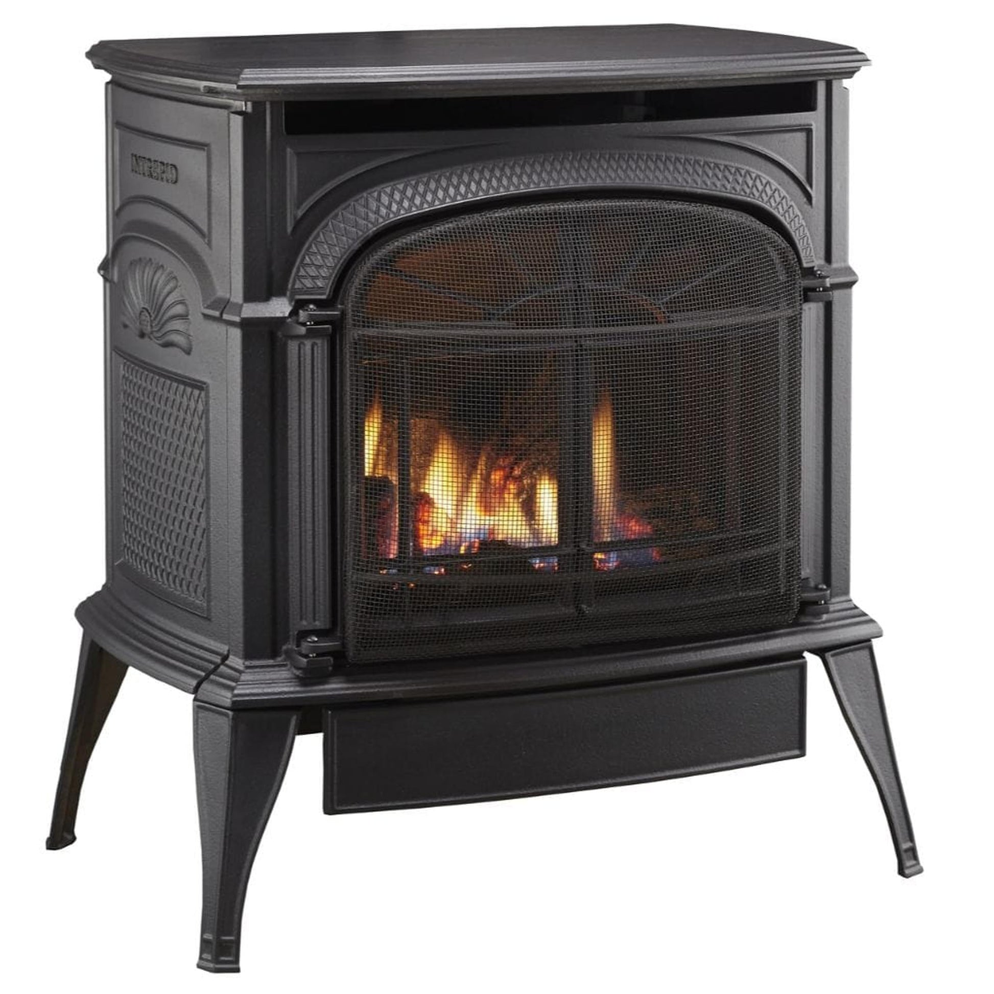 Vermont Castings Intrepid 21" Bordeaux Enamel Direct Vent Propane Gas Stove
