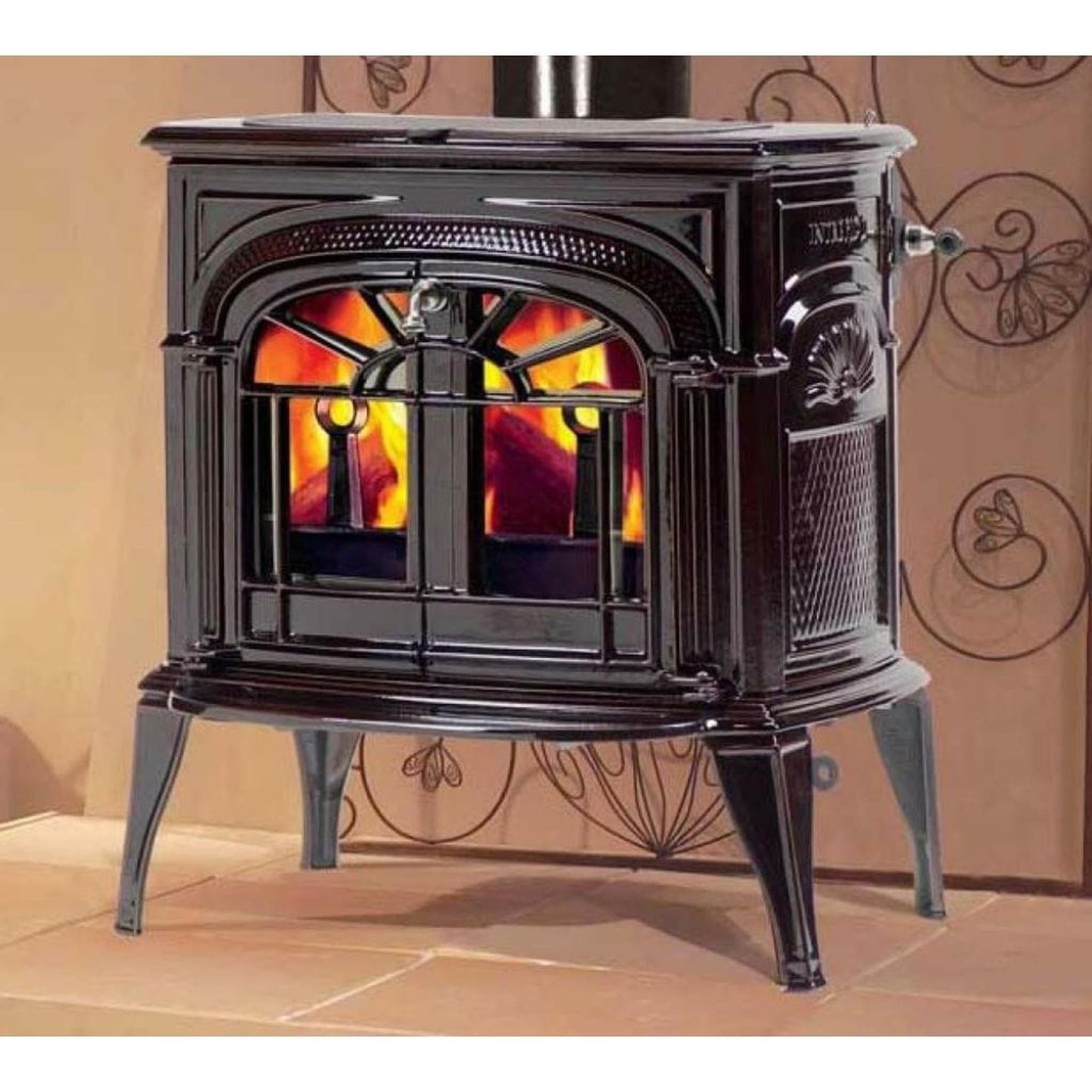 Vermont Castings Intrepid 21" Bordeaux Enamel Direct Vent Propane Gas Stove