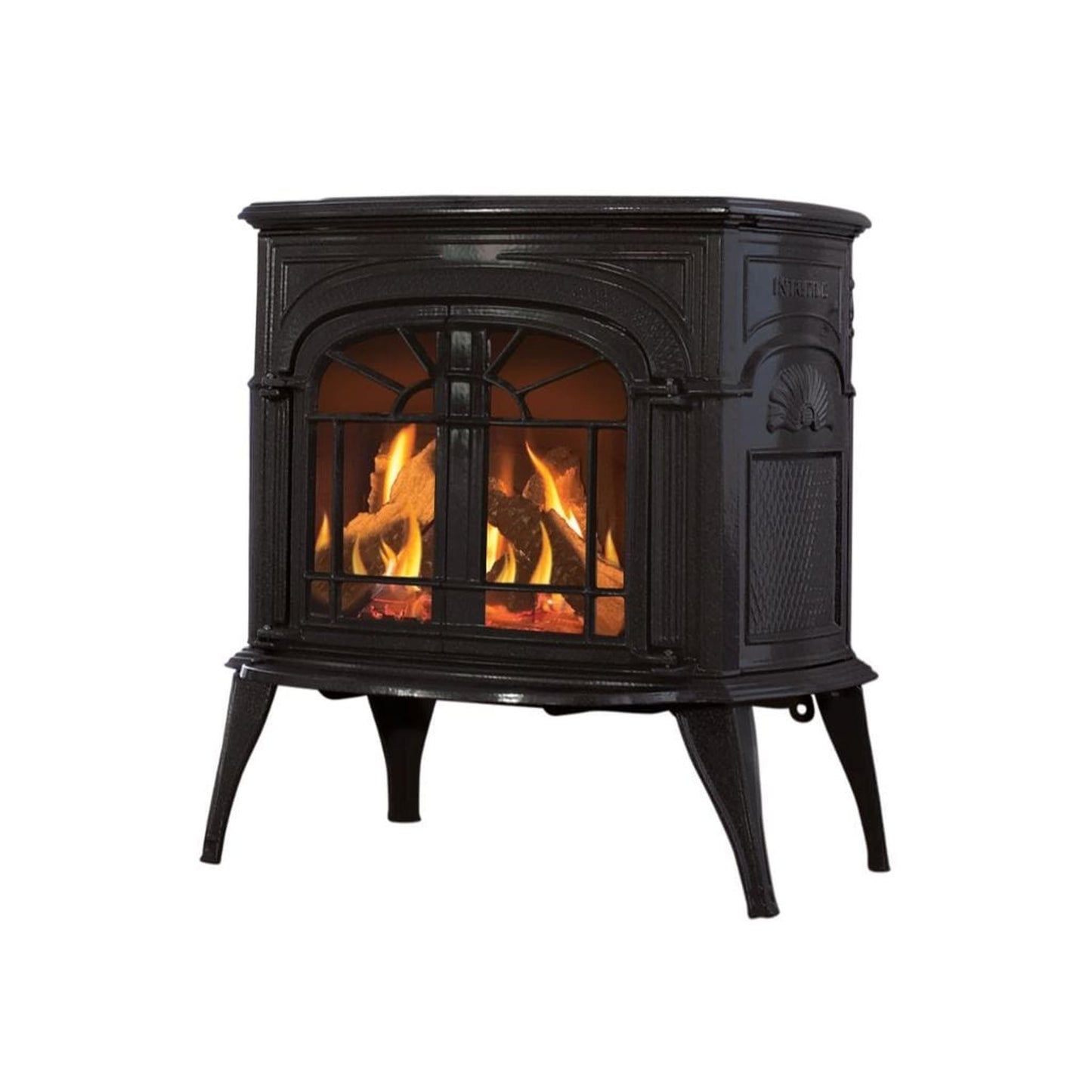 Vermont Castings Intrepid 21" Bordeaux Enamel Direct Vent Propane Gas Stove