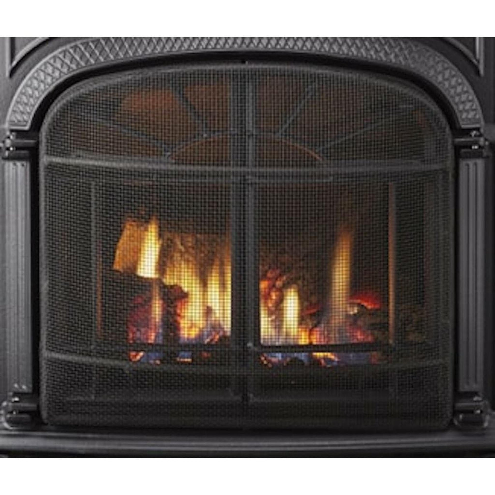 Vermont Castings Intrepid 21" Bordeaux Enamel Direct Vent Propane Gas Stove With IntelliFire Touch Ignition System