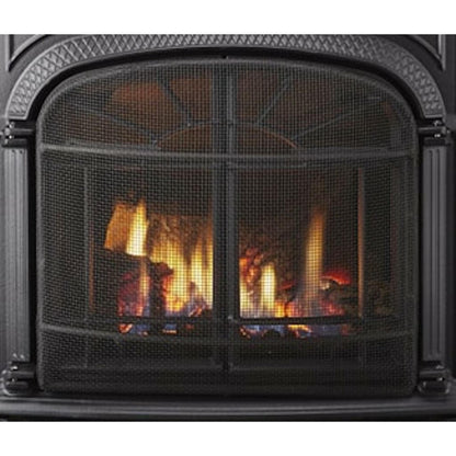 Vermont Castings Intrepid 21" Bordeaux Enamel Direct Vent Propane Gas Stove With IntelliFire Touch Ignition System