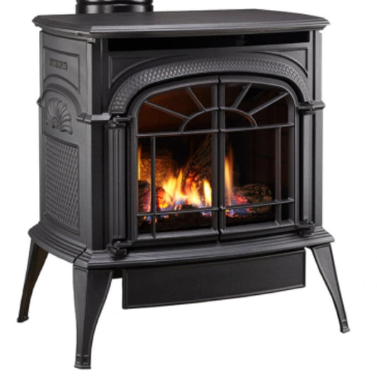 Vermont Castings Intrepid 21" Classic Black Direct Vent Natural Gas Stove