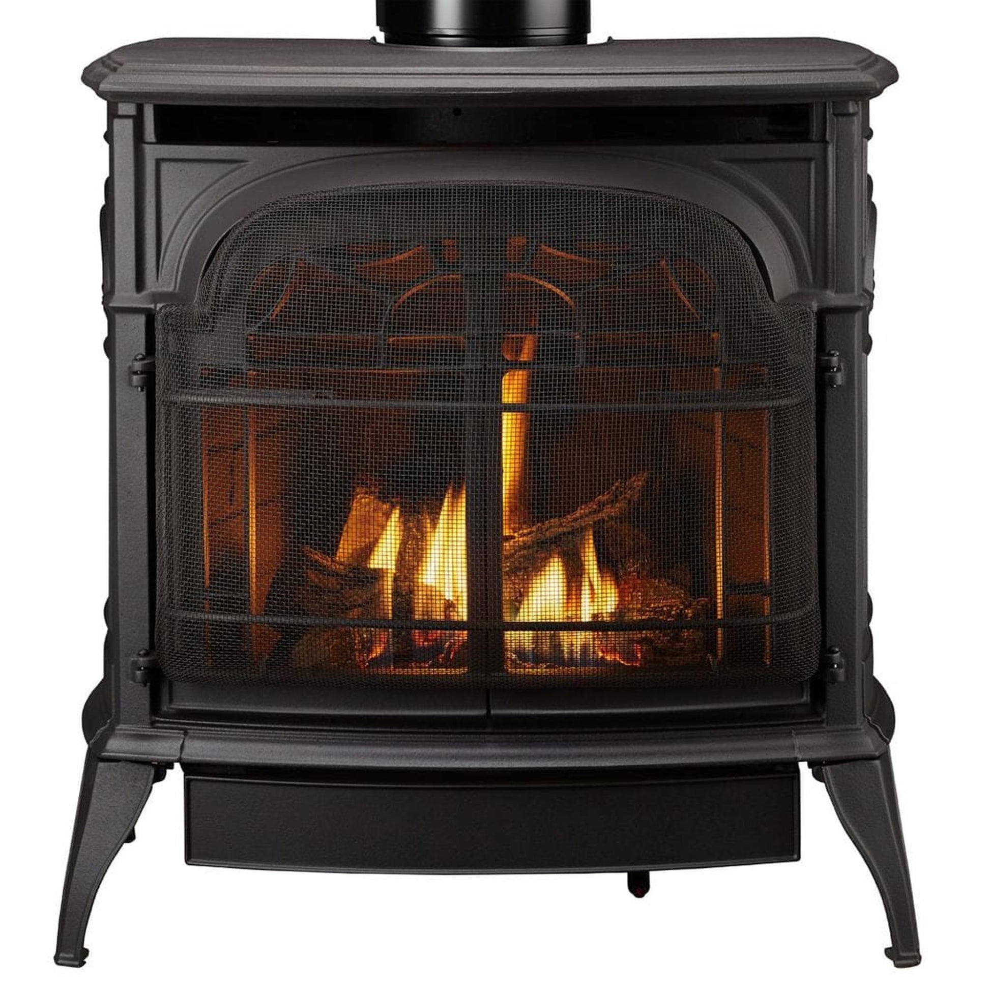 Vermont Castings Stardance 25" Majolica Brown Direct Vent Propane Gas Stove