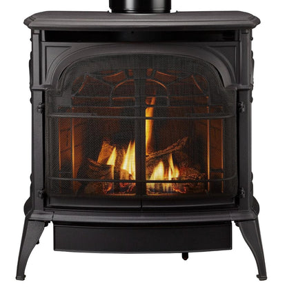 Vermont Castings Stardance 25" Majolica Brown Direct Vent Propane Gas Stove