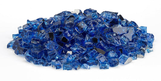Warming Trends 1/2" Cobalt Reflective Fire Glass (50lb)