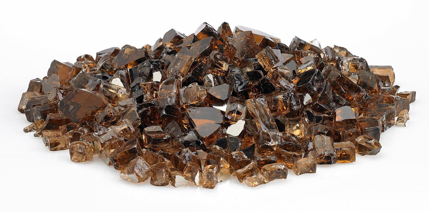 Warming Trends 1/2" Copper Reflective Fire Glass (50lb)