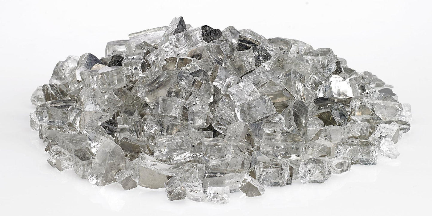 Warming Trends 1/2" StarFire Reflective Fire Glass (50lb)
