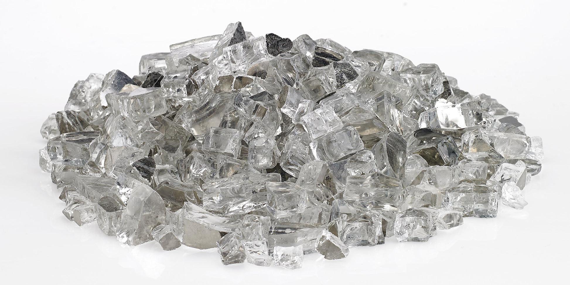 Warming Trends 1/2" StarFire Reflective Fire Glass (50lb)