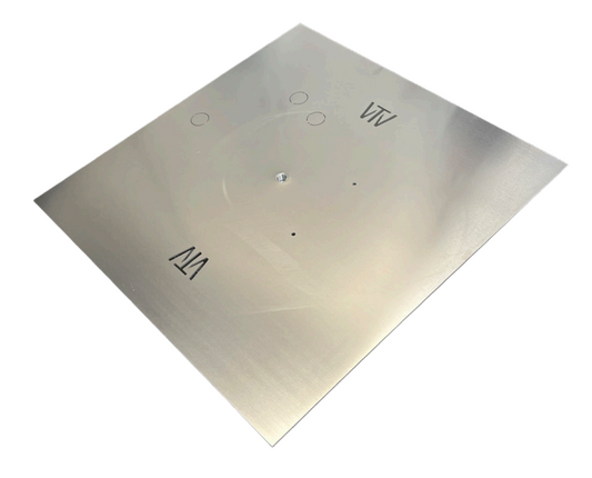 Warming Trends 18" Square Aluminum Plate