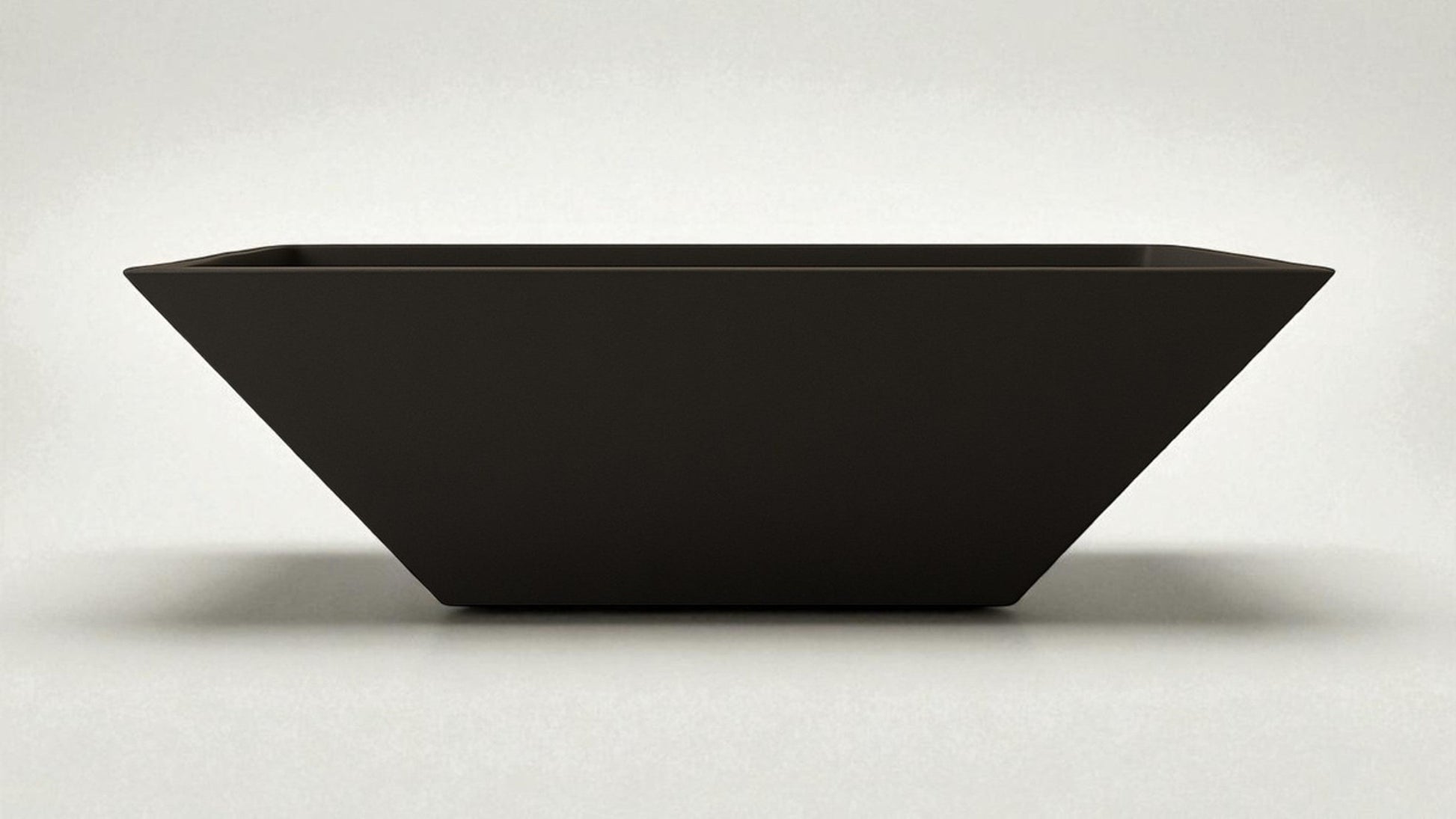 Warming Trends AON 31" Black Finish Glass Fiber Reinforced Concrete Square Ember Medium Wok With U100 Crossfire Brass Burner and 24" Square Plate