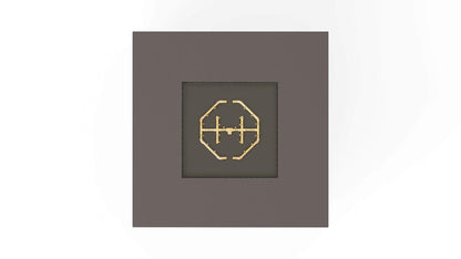 Warming Trends AON 56" Charcoal Powder-Coated Steel Square Liquid Propane Fire Table With Mercury Ignition and U240 CrossFire Brass Burner