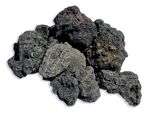 Warming Trends 1" to 1.5" Black Lava Rock (4 Bags)