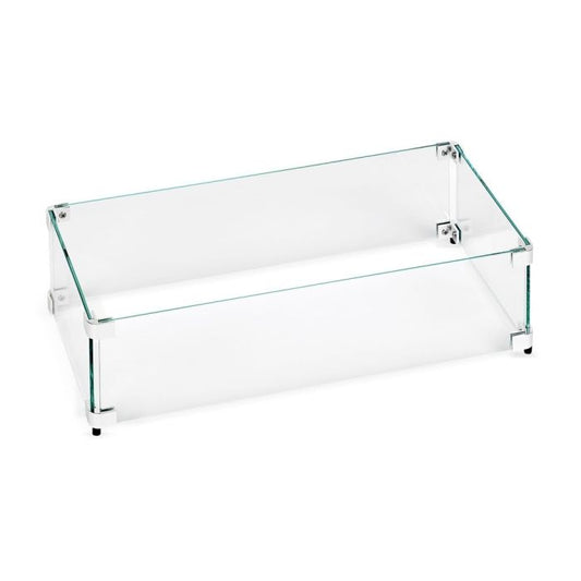 Warming Trends Glass Wind Guard for AON R60 Fire Table
