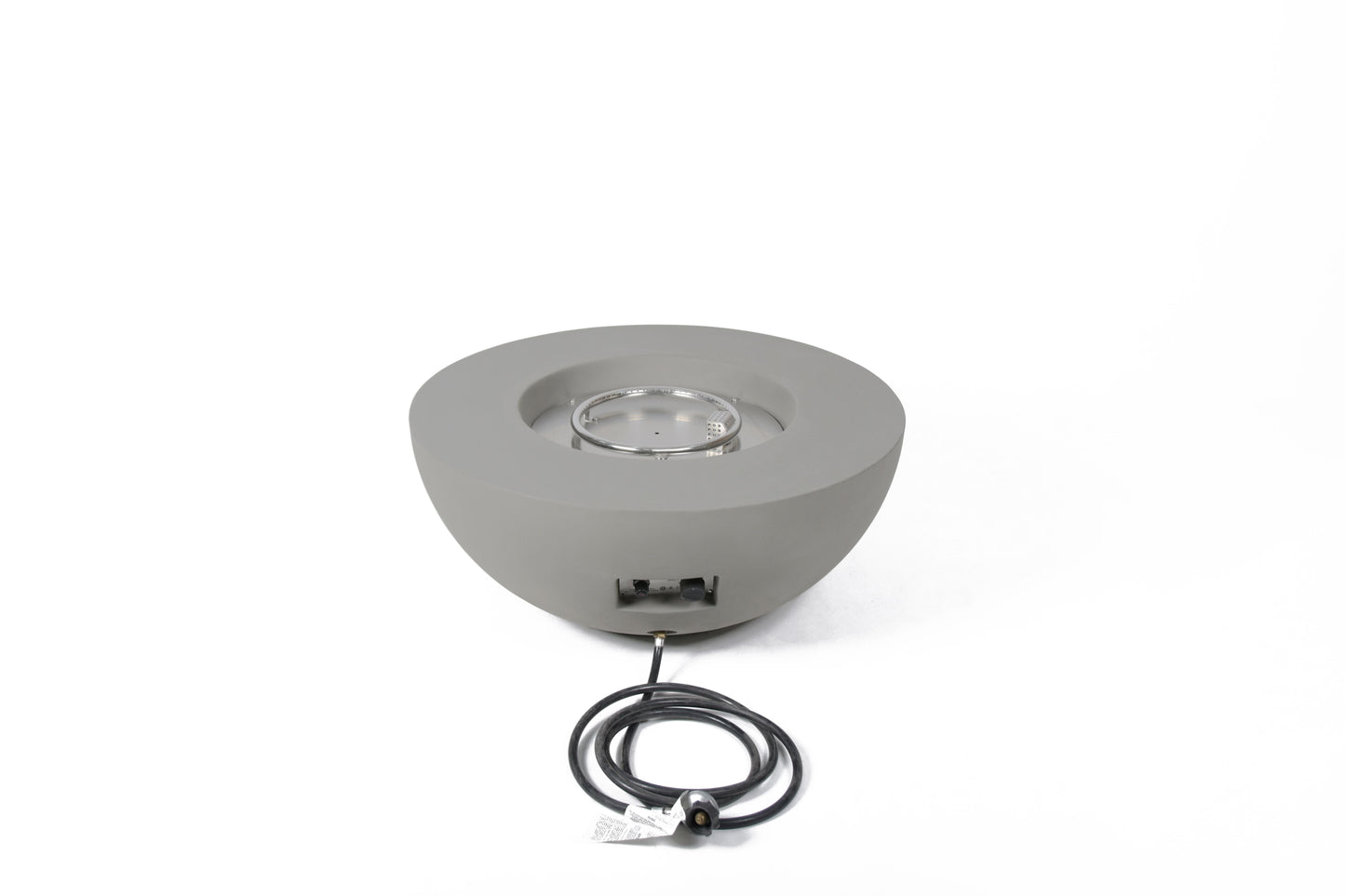 Modeno Roca 34" Gray Bowl Concrete Liquid Propane Fire Table