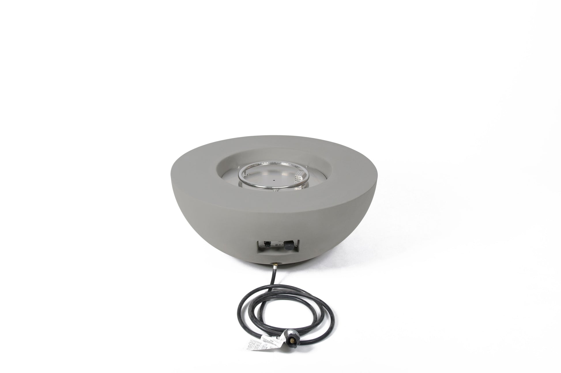 Modeno Roca 34" Gray Bowl Concrete Liquid Propane Fire Table