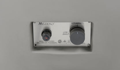 Modeno Roca 34" Gray Bowl Concrete Liquid Propane Fire Table