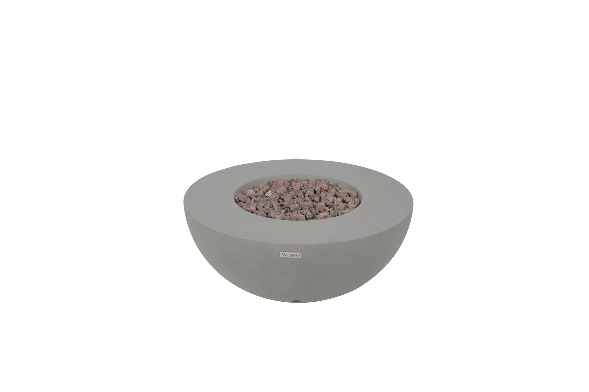 Modeno Roca 34" Gray Bowl Concrete Liquid Propane Fire Table